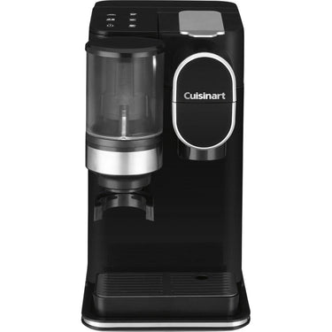 Cuisinart Single Serve Coffee Maker & Coffee Grinder, Black, Factory Refurbished