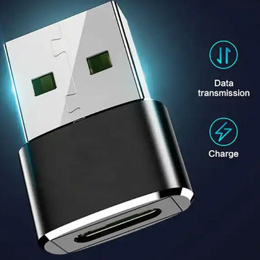 Deco Essentials Converter Adapter Type C Adapter, Type-C USB C Female To USB2.0 USB 2.0 A Male