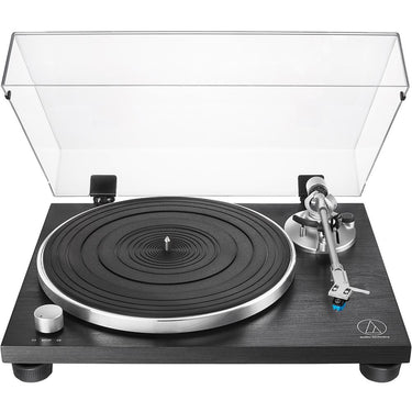 Audio-Technica AT-LPW30BKR Manual Belt-Drive Turntable + Mat & Cleaning System
