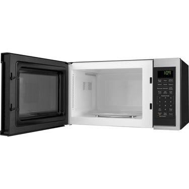 GE Countertop Microwave Oven, 900-watt 0.9 Cu. Ft, Stainless Steel