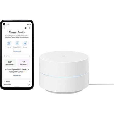 Google Wifi Mesh Network Router AC1200 Point 3-pack- Refurbished (GA02434-US), 2020