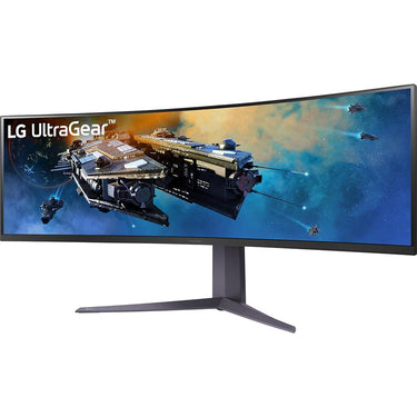 LG 45GR75DCB 45-inch Ultragear Curved Gaming Monitor, 3-Way Adjustable Stand