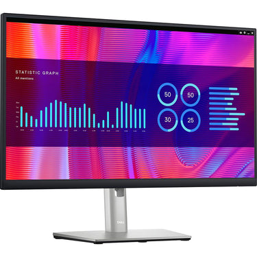Dell 24" QHD WLED LCD Monitor in Black and Silver - DELL-P2423DE