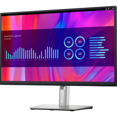 Dell 24" QHD WLED LCD Monitor in Black and Silver - DELL-P2423DE