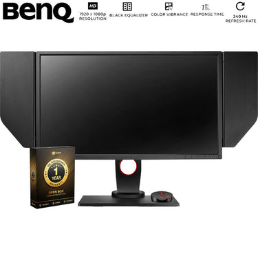 BenQ 24.5" (1920 x 1080) LED Gaming Monitor Open Box with 1 Year Warranty