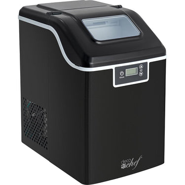 Deco Chef 44LB Countertop Nugget Ice Maker Black Open Box with 1 Year Warranty