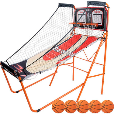 Deco Gear Arcade Basketball Game, Indoor 1-4 Player Open Box + 1 Year Warranty