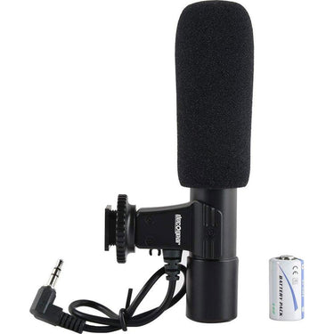 Deco Gear Universal Mini Condenser Shotgun Microphone Open Box + 1 Year Warranty