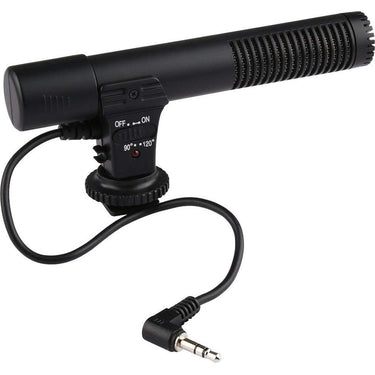 Deco Gear Universal Mini Condenser Shotgun Microphone Open Box + 1 Year Warranty
