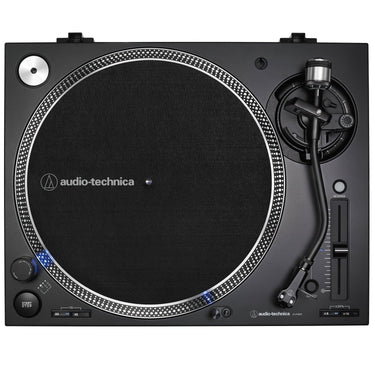 Audio-Technica Direct-Drive Professional DJ Turntable + Mat + Cleaning Fluid +2YR Warranty Pack