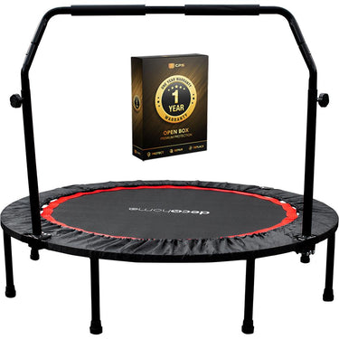 Deco Home 48-inch In/Outdoor Fitness Trampoline Rebounder Open Box+1 Yr Warranty