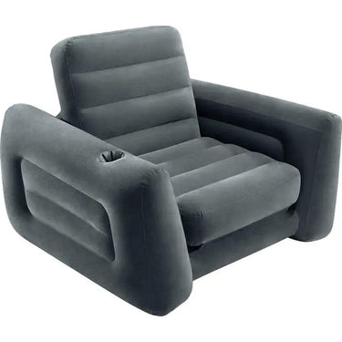 Intex Intex 66551EP Inflatable Pull-Out Sofa Chair: Built-in Cupholder