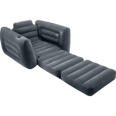 Intex Intex 66551EP Inflatable Pull-Out Sofa Chair: Built-in Cupholder