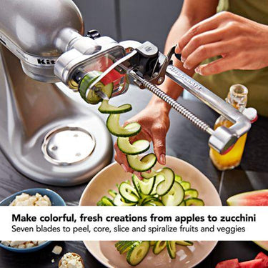 KitchenAid 7 Blade Spiralizer Plus with Peel, Core and Slice