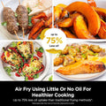Ninja Air Fryer Pro 4in1 5QT Air Crisp Technology Nonstick Basket AF141 (Refurbished)