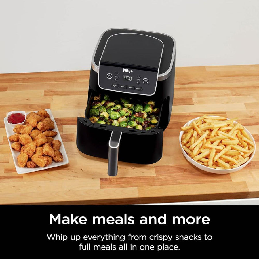 Ninja Air Fryer Pro 4in1 5QT Air Crisp Technology Nonstick Basket AF141 (Refurbished)