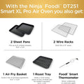 Ninja DT251 Foodi 10-in-1 Smart XL Air Fry Oven - Refurbished
