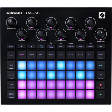 Novation Circuit Tracks Standalone Groovebox with Synths, Drums and Sequencer