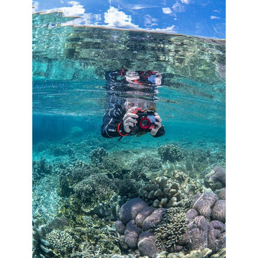 OM SYSTEM Olympus Tough TG-7 12MP 4K 2160p Underwater Camera, Red (V110030RU000)