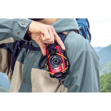 OM SYSTEM Olympus Tough TG-7 12MP 4K 2160p Underwater Camera, Red (V110030RU000)