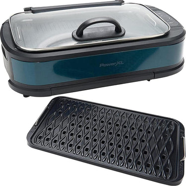PowerXL Smokeless Indoor 1500 Watt Grill, Green (5-00682-05)