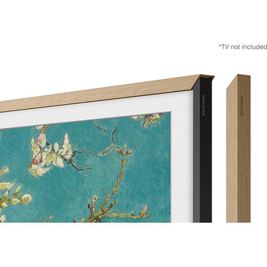 Samsung 32 inch The Frame Customizable Bezel 2023 (Modern Teak) VG-SCFC32TKBZA