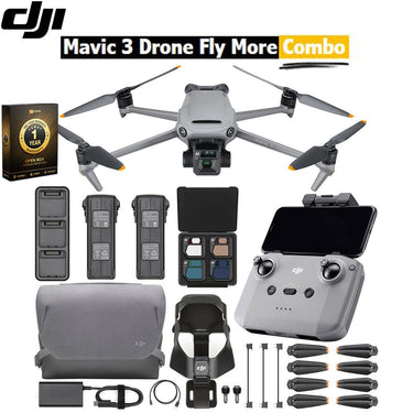 DJI Mavic 3 Quadcopter Drone Fly More Combo (Open Box) + 1 Year Warranty