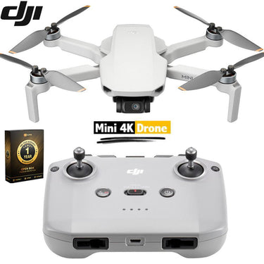 DJI Mini 4K Drone Quadcopter w/ RC-N1 Remote Control Open Box + 1 Year Warranty