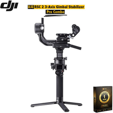 DJI RSC 2 3-Axis Gimbal Stabilizer Pro Combo for DSLR Open Box + 1 Year Warranty