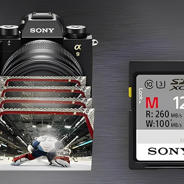 Sony Memory Card 128GB, UHS-II SD, CL10, U3, Max R260MB/s, W100MB/s, Open Box