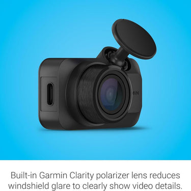 Garmin Dash Cam Mini 3 Ultracompact 1080p with 140 degree Field of View