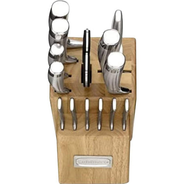 Cuisinart 15 Piece Stainless Steel Cutlery Knife Set with Wood Block (C99SS-15P)