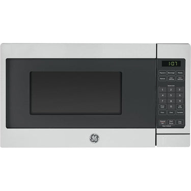 GE Countertop Microwave Oven, 700-watt Compact 0.7 Cu Ft, Stainless Steel