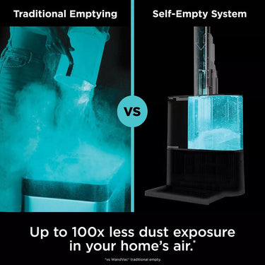 Shark WS642AEQBL WANDVAC, Ultra-Lightweight Cordless Vacuum (Refurbished) White/Purple