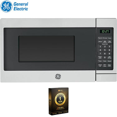 GE Countertop Microwave Oven, 700W Compact 0.7 Cu Ft (Open Box) + 1 Year Warranty