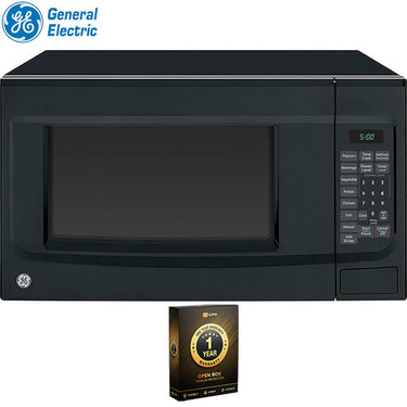 GE 1.4 Cu. Ft. Capacity Countertop Microwave Oven Black (Open Box) +1 Year Warranty