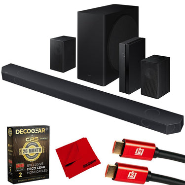 Samsung Q-series 9.1.2 ch. Wireless Dolby ATMOS Soundbar w/ 26 Months Protection Bundle