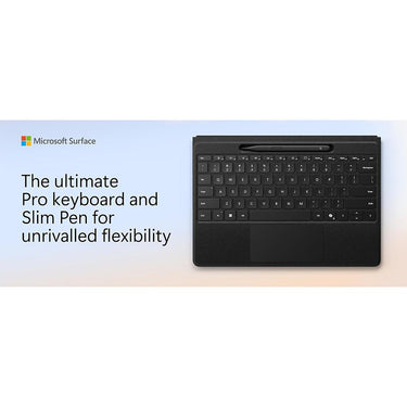 Microsoft Surface Pro Flex Keyboard with Slim Pen for Copilot+ 11th Edition, Black