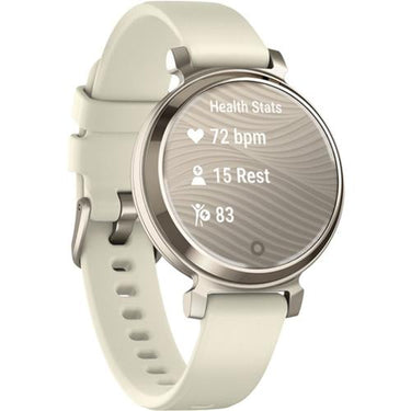 Garmin Lily 2 Smartwatch Cream Gold with Coconut Silicone Band