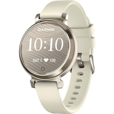 Garmin Lily 2 Smartwatch Cream Gold with Coconut Silicone Band