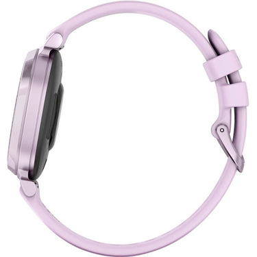 Garmin Lily 2 Smartwatch Metallic Lilac with Lilac Silicone Band