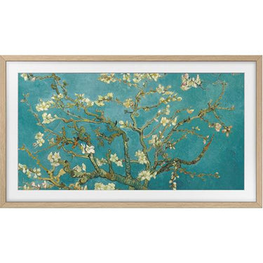 Samsung 32 inch The Frame Customizable Bezel 2023 (Modern Teak) VG-SCFC32TKBZA