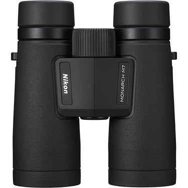 Nikon Monarch M7 Binoculars, 10x42, ED Lenses, Water/Fog Proof - Damage Box