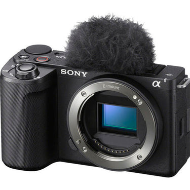 Sony Alpha ZV-E10 II APS-C Interchangeable Lens Mirrorless Content Camera (Black)