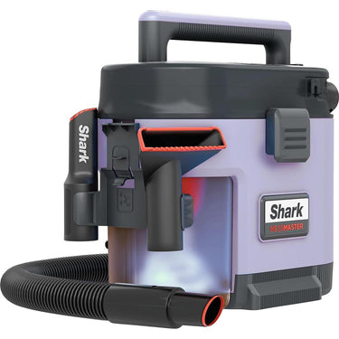 Shark MessMaster 1 Gallon Portable Wet/Dry Vacuum for Pets, Cars- Ash Purple Refurb