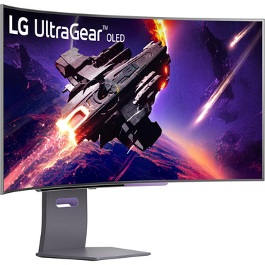 LG 45" UltraGear 1440p OLED Curved Gaming Monitor + 26 Months Protection Bundle