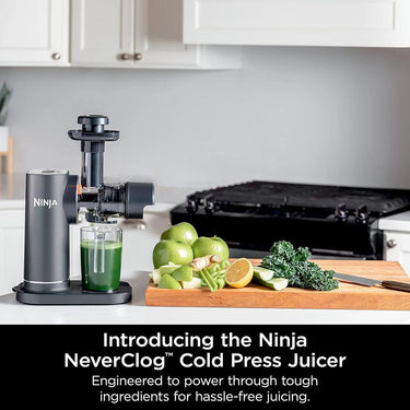 Ninja JC151 NeverClog Cold Press Juicer, 2nd Generation - Refurbished