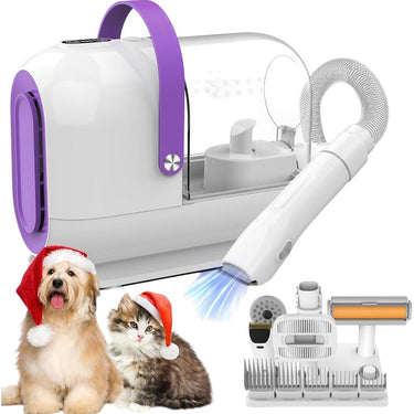 Homeika 3L Pet Grooming Vacuum Pet Hair Suction & Tools - H317-WHITE - Open Box