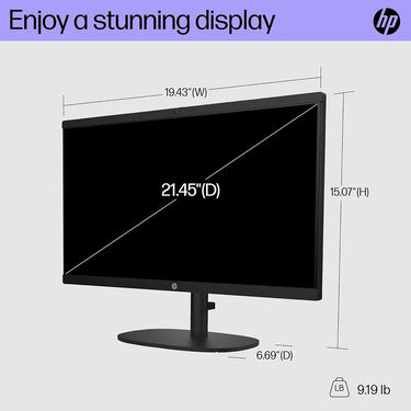 Hewlett Packard 22-dg0040 21.5 Intel Pentium N200 8GB/512GB All-in-One Desktop PC - Open Box
