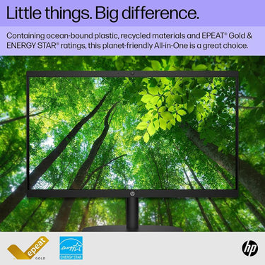 Hewlett Packard 22-dg0040 21.5 Intel Pentium N200 8GB/512GB All-in-One Desktop PC - Open Box